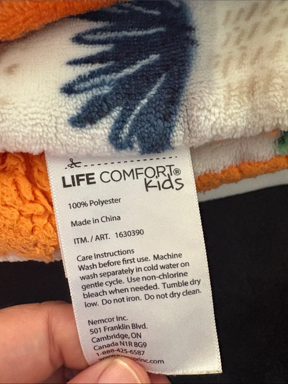 Plush Kids Dinosaur & Vehicle Print Throw Blanket - White Multi
